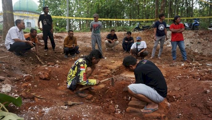 Warga Gosari Temukan Situs Purbakala, Diperkirakan Peninggalan Era Mojopahit  di Gresik 