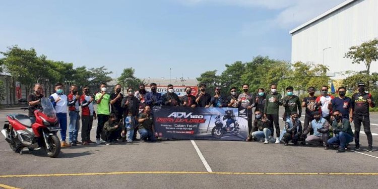 Jelajahi Alam, Bikers Buktikan Ketangguhan Honda ADV 160