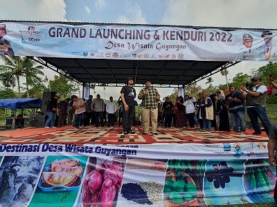 Wakil Bupati Timbul Melaunching Desa Wisata Guyangan