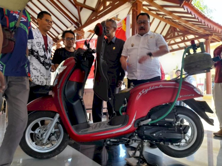 Siswa di Bondowoso Berhasil Ciptakan Motor Tenaga Gas