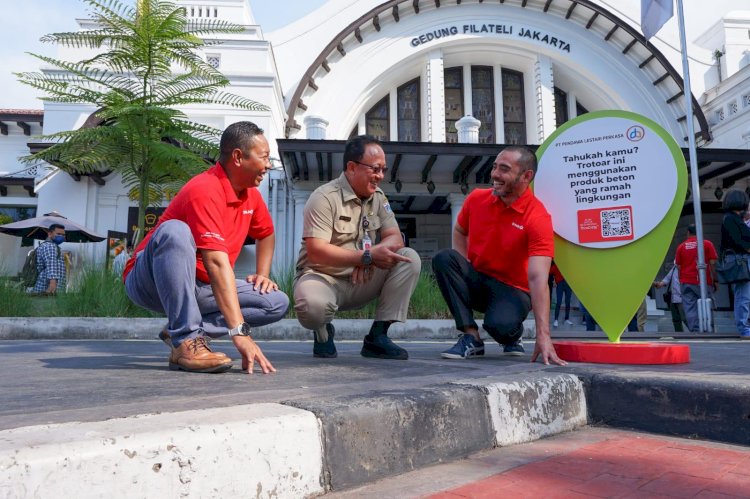 SIG Wujudkan Trotoar  Ramah dan Aman