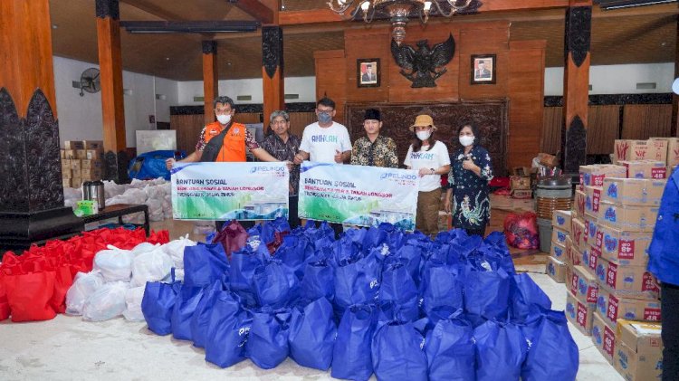 TPS dan TTL Bantu Korban Longsor di Trenggalek