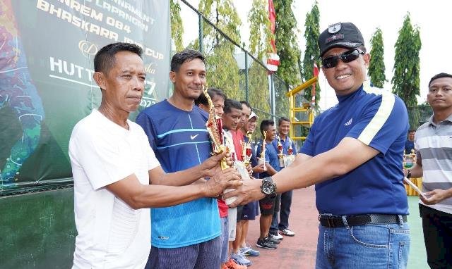 Danrem 084/BJ, Tutup Open Tournament Tennis Lapangan Danrem Cup HUT TNI Ke-77