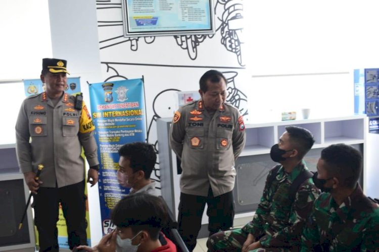 Kapolda Jatim Tinjau MMPP dan Satpas Polresta Sidoarjo