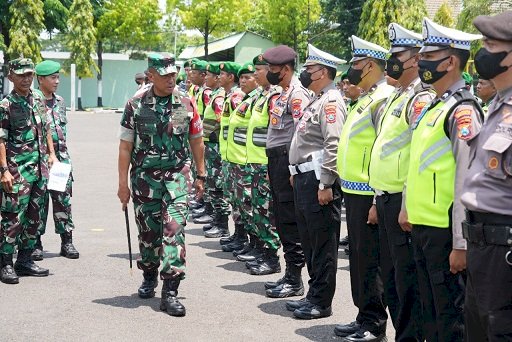 Danrem 084/Bhaskara Jaya Pimpin Apel Gelar Pasukan Pengamanan VVIP