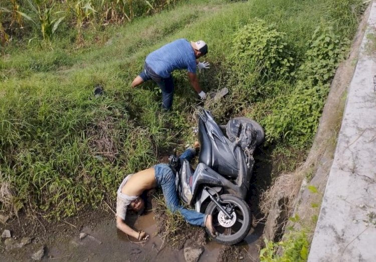 Mayat Pria Ditemukan di Ring Road Mojoagung