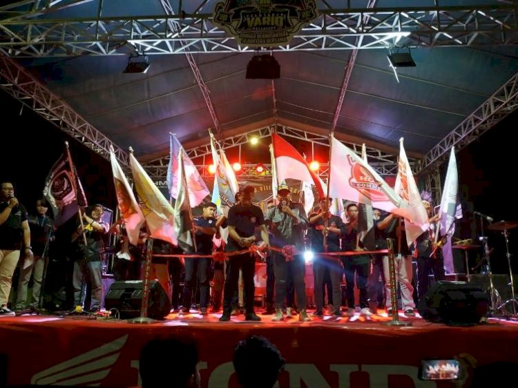 1500 Bikers Hadiri Jamnas PVN 8 di Surabaya