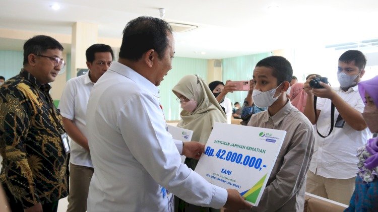 Ahli Waris di Jember dapat KUR dari BPJS Ketenagakerjaan Melalui Bank Mandiri