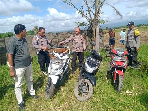 Tiga Motor Hasil Curian Ditemukan di Banyuwangi