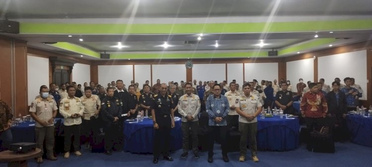 Satpol PP Provinsi Jatim Rakor Samakan Kesepahaman Manfaat DBHCHT