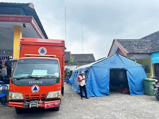 Dirikan Posko Darurat Penanganan Bencana di Balai Desa Penanggal