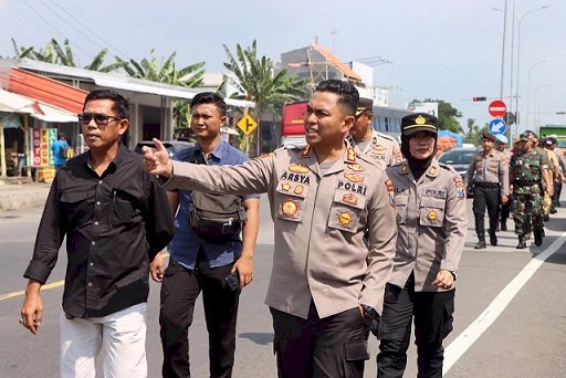 Polres Probolinggo Siapkan Pos Pantau di Exit Tol Persiapan Nataru