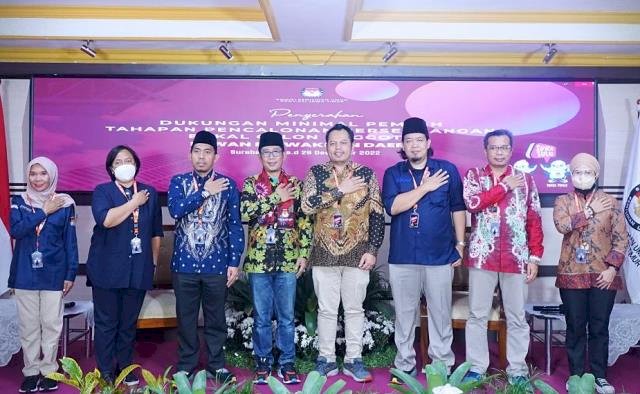 KPU Jatim Terima Dokumen Syarat Dukungan Dua Bakal Calon Anggota DPD RI