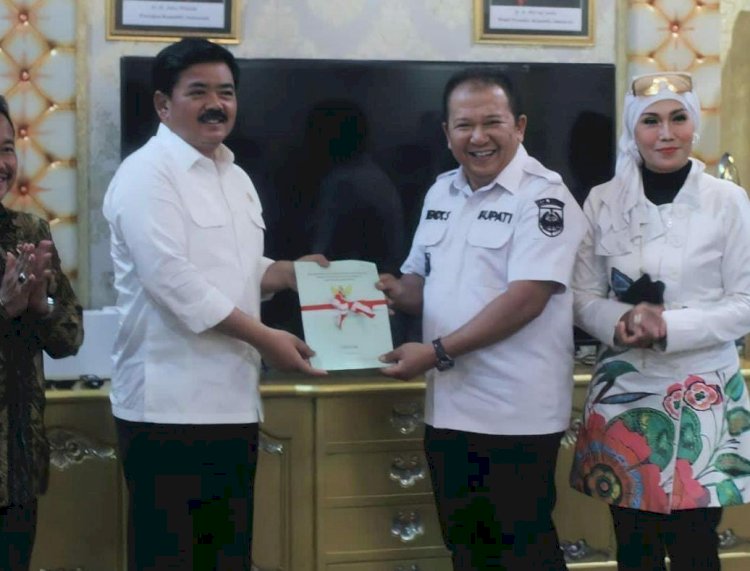 Bupati Jember Nantikan Redistribusi Sertifikat Tanah di Jember