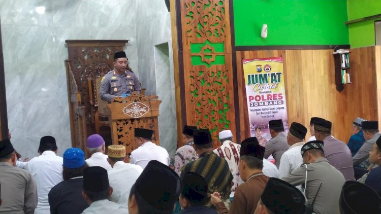 Jumat Curhat, Kapolres Jombang Disambati Maraknya Jambret