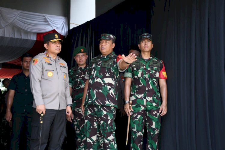 Pangdam V Brawijaya dan Kapolda Jatim Pastikan Pengamanan Presiden Jokowi