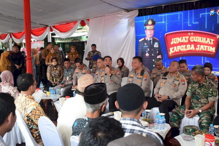 Polisi Dicurhati Kemacetan di Pasar Sepanjang