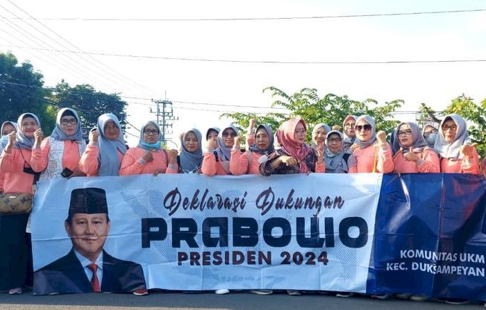 Deklarasi Dukung Capres Prabowo di Gresik Terus Bermunculan