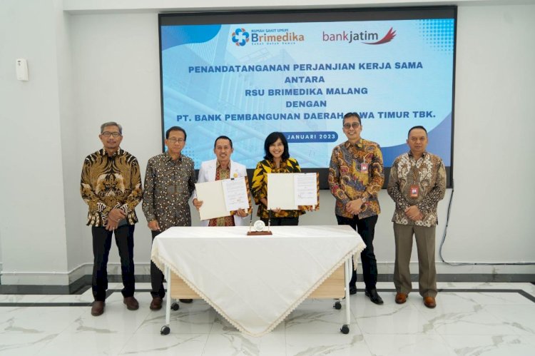 Bank Jatim dan RSU Brimedika Kerja Sama Layanan Kesehatan