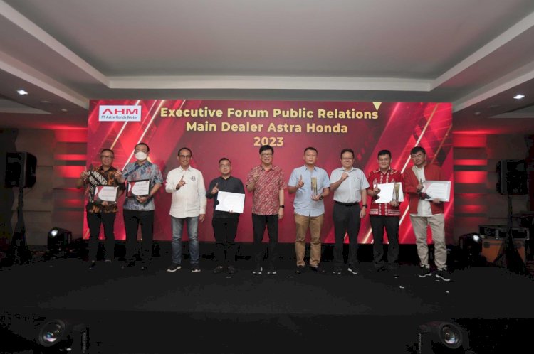 Lagi, MPM Honda Jatim Juara di PR Honda Award