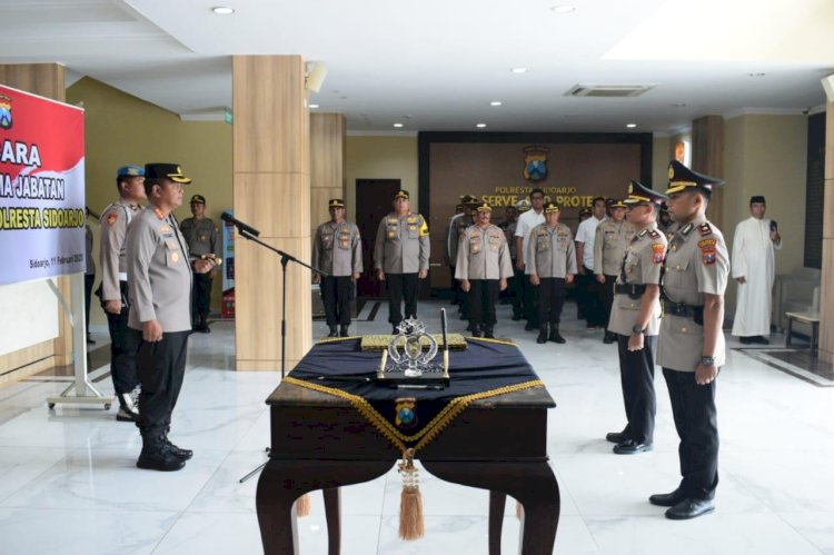 Kasat Intelkam Polresta Sidoarjo Berganti