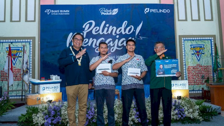 TPS Ikuti Program Pelindo Mengajar di SMKN 2 Surabaya