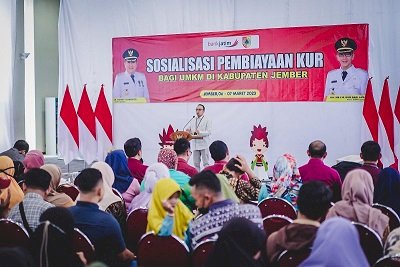 Bank Jatim Cabang Jember Gelar Sosialisasi Pembiayaan KUR