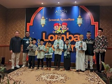 Aston Banyuwangi Gelar Lomba Adzan untuk Muazin Cilik