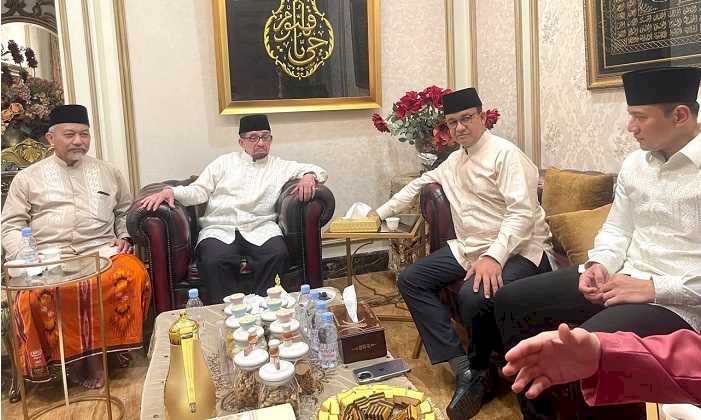 Silaturahmi ke Kediaman Anies dan Habib Salim Segaf, AHY: Terima Kasih Sambutan Hangatnya