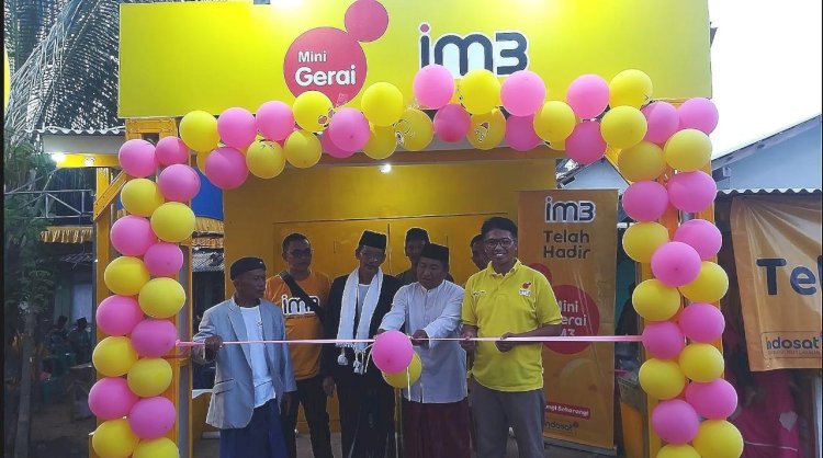 Indosat Kembali Buka Mini Gerai di Pulau Raas