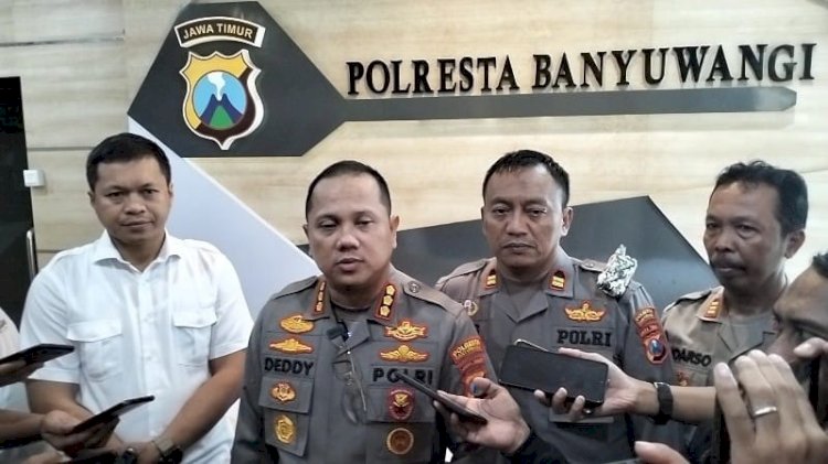 Polresta Banyuwangi Berhasil Bekuk Pelaku Pelemparan Batu Bus di Wongsorejo