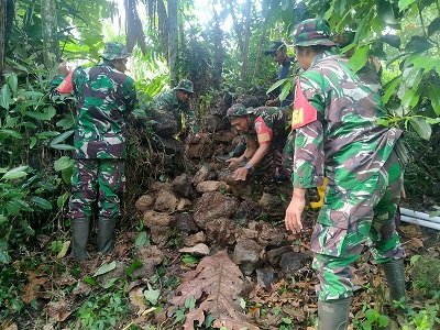 Gerakkan Warga Desa Binaan Manfaatkan Sumber Air Bersih