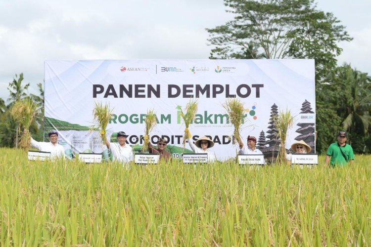 Petrokimia Gresik Lakukan Pendampingan Pertanian di Gianyar Bali