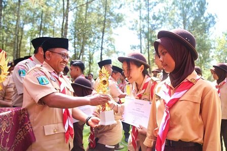 Kemah Pramuka Lintas Agama di Banyuwangi Berlangsung Sukses