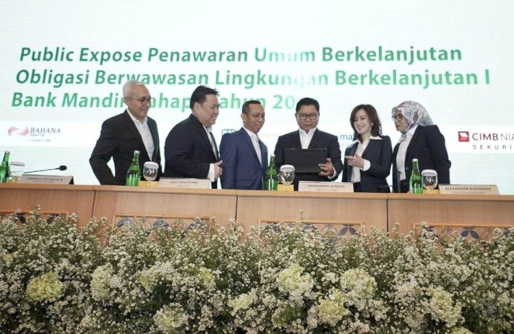 Bank Mandiri Incar Rp 5 Triliun dari Penerbitan Green Bond