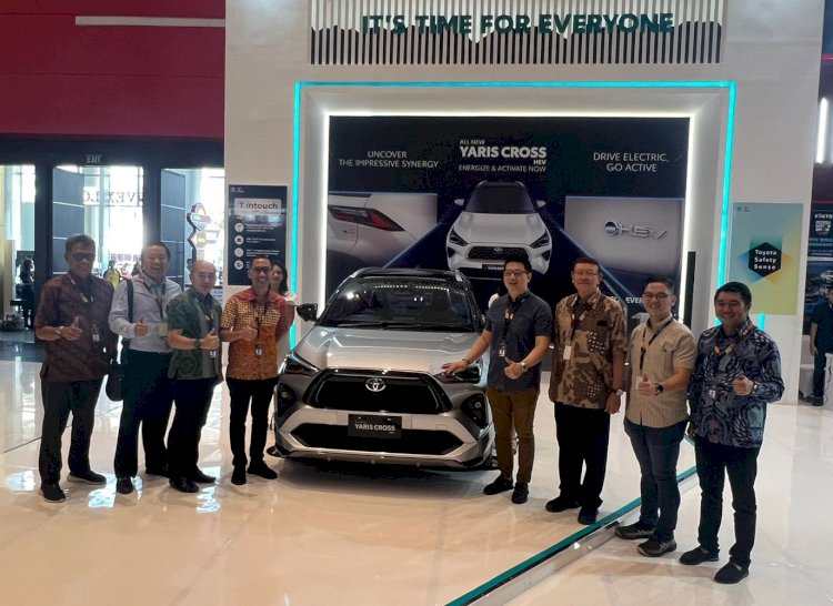 Toyota Hadirkan Toyota All New Yaris Cross di IIMS Surabaya 2023