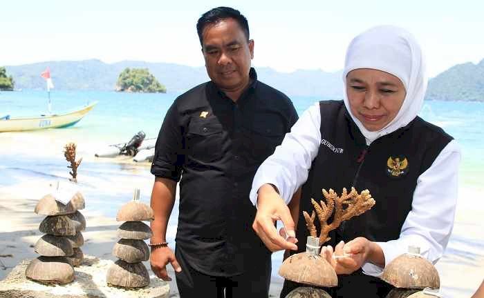 Khofifah Ajak Semua Pihak Tingkatkan Komitmen , Jaga Keseimbangan Ekosistem Laut dan Perikanan Tangkap di Jatim 