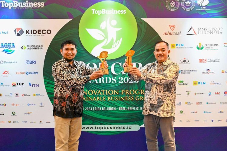 Dirut SIG Raih Top Leader on CSR Commitment 2023