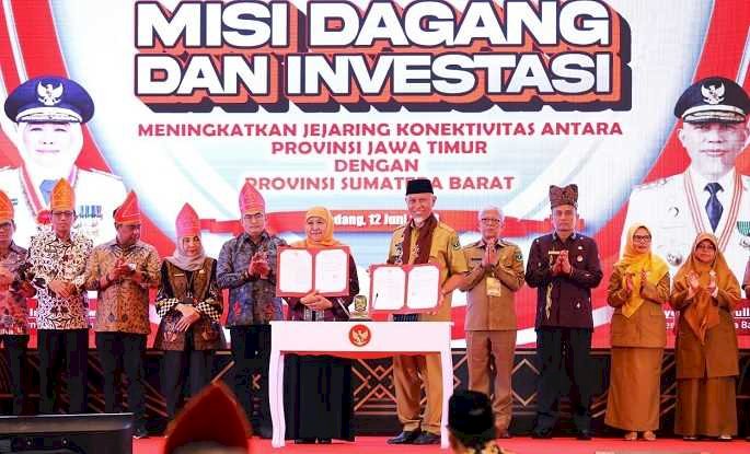 Misi Dagang Jatim di Sumbar,  Catat Transaksi hingga Rp 231,7 Miliar