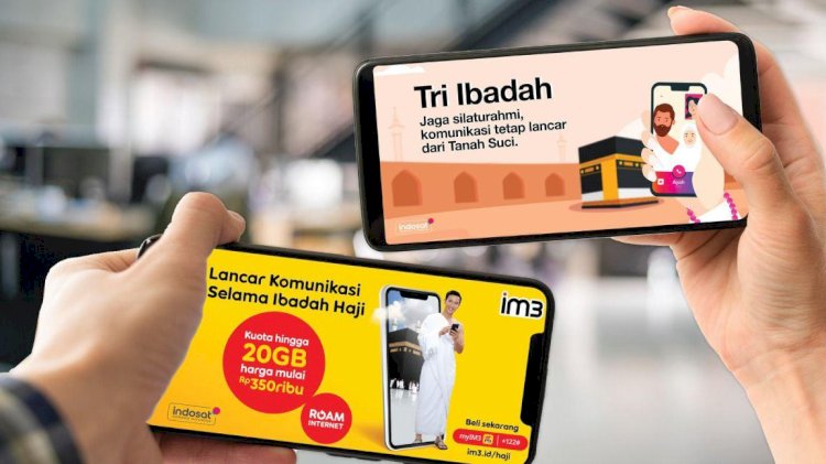 IM3 dan Tri Hadirkan Paket Dukung Ibadah Haji