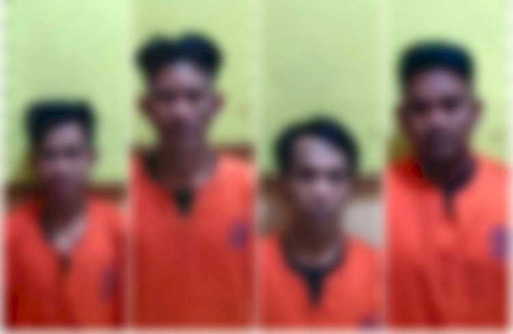 Polisi Ringkus 4 Pelaku Pencuri Kabel Tembaga