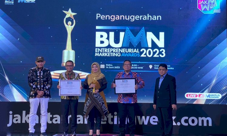 Jasa Tirta I Raih The Most Promising Company di BEMA 2023