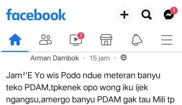 Layanan PDAM Tirta Lestari Tuban Dikritik