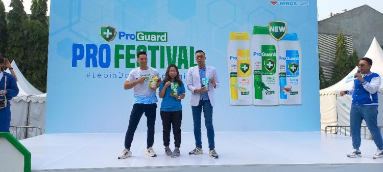 Wings Care Kenalkan Produk lewat ProGuard ProFestival