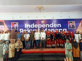 Ribuan Warga Hadiri Deklarasi Bakal Calon Bupati Independen Yusuf-Zainuri