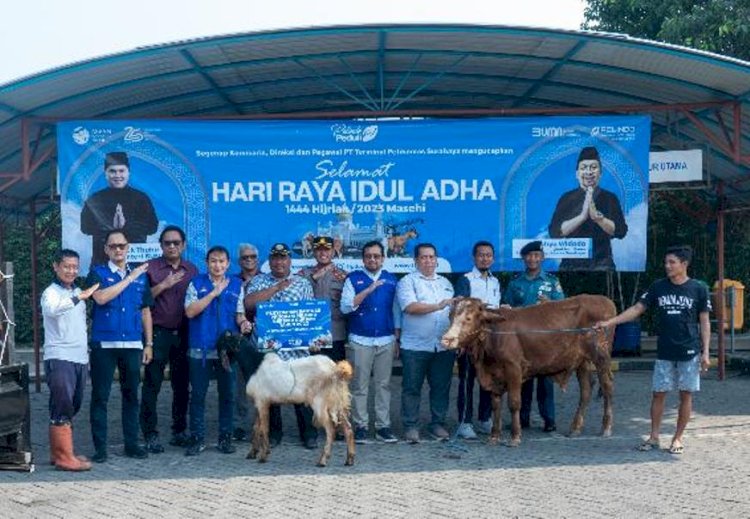 TPS Sediakan 10 Sapi dan 3 Kambing di Idul Adha 2023