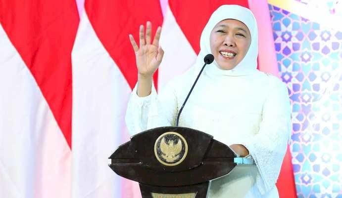 Peringati 1 Muharam, Santuni 1.000 Anak Yatim, KHofifah: Ungkapan Syukur dan Mohon  Keberkahan bagi Jatim