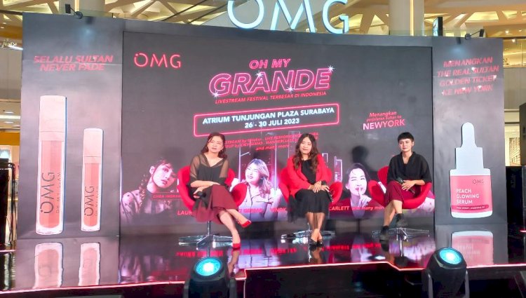 Bidik Pasar Surabaya, OMG Gelar Festival Livestream