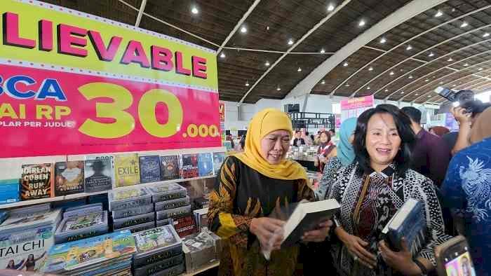 Dibuka Gubernur Khofifah, BBW 2023 Hadirkan Buku Baru Tiap Hari