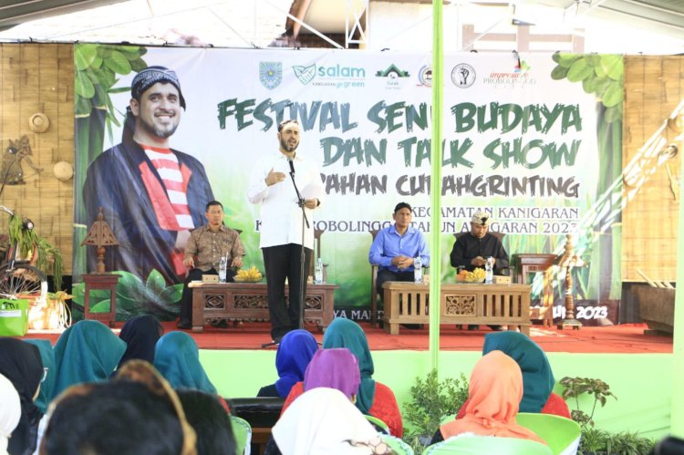 Festival Seni Budaya jelang pemilu digelar kelurahan curahgrinting.